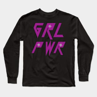 girl pwr right Long Sleeve T-Shirt